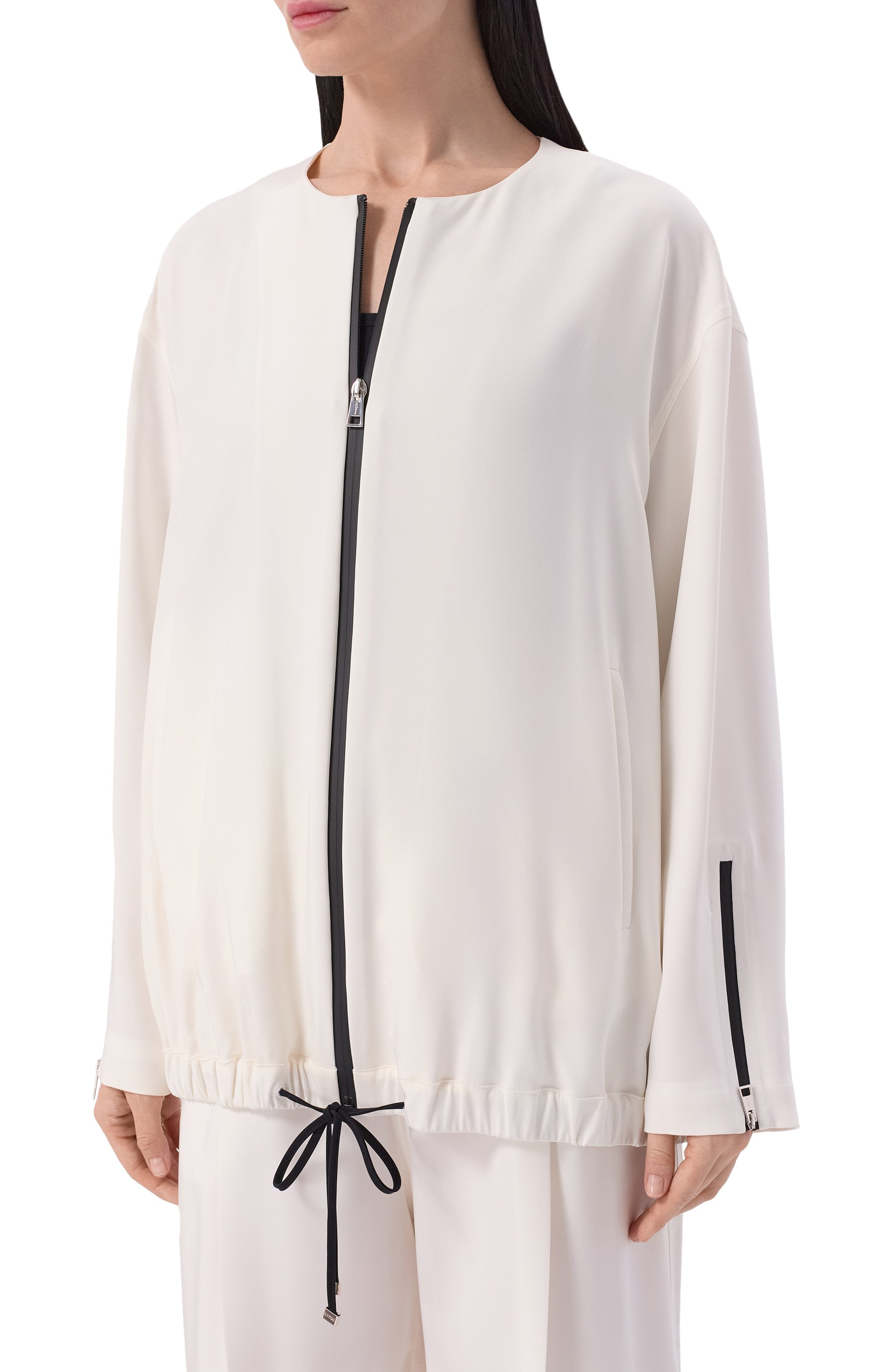 Шелковая ветровка KITON, арт. D61516K0942H, фото 3