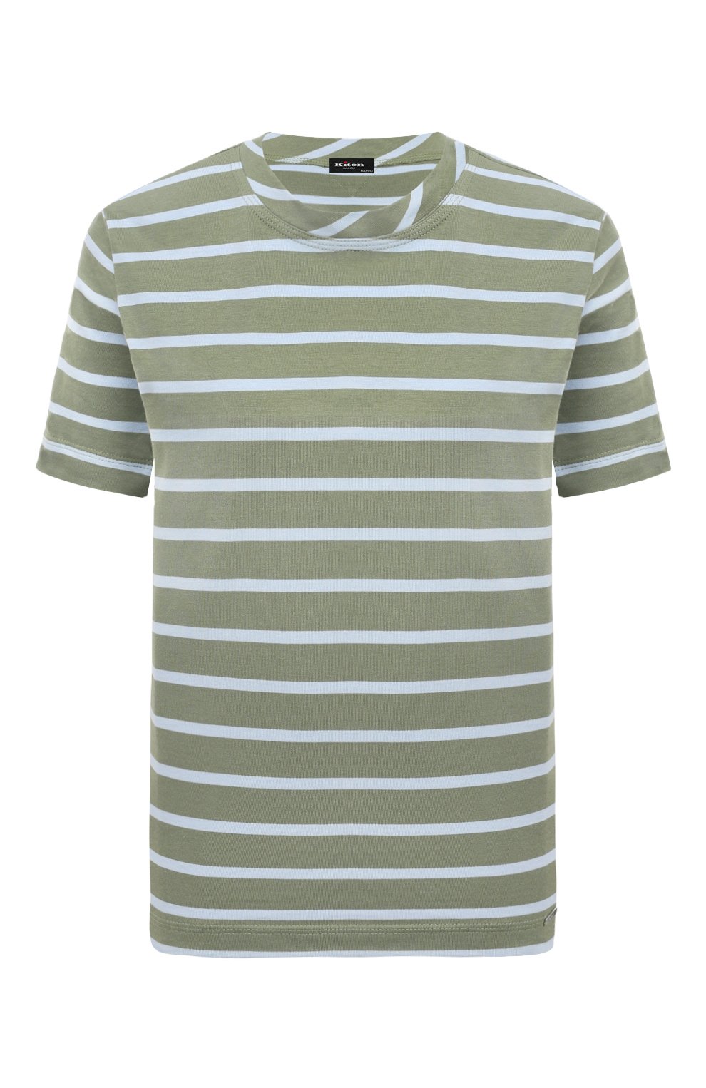 Хлопковая футболка KITON, арт. D53450K0949C, фото 1