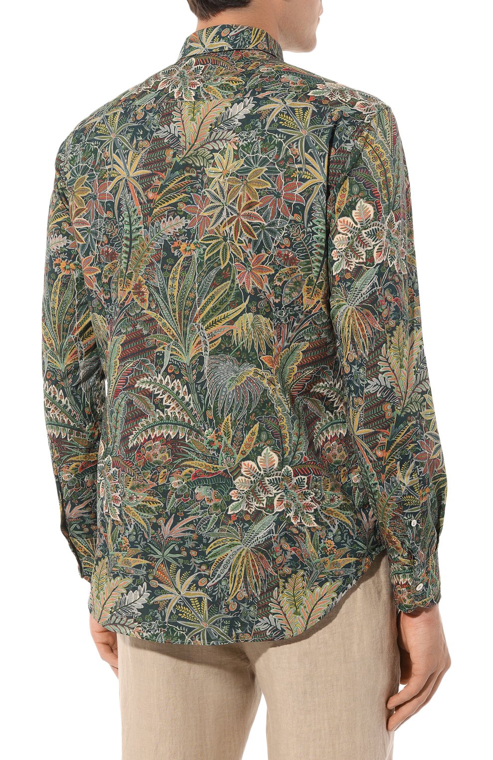 Хлопковая рубашка MC2 SAINT BARTH, арт. STBM/SIKELIA/06558D, фото 4