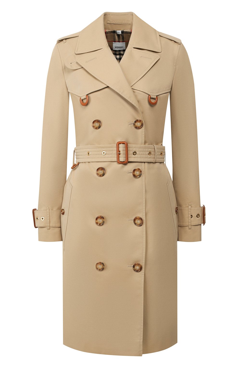 Хлопковый тренч islington BURBERRY, арт. 8014155, фото 1