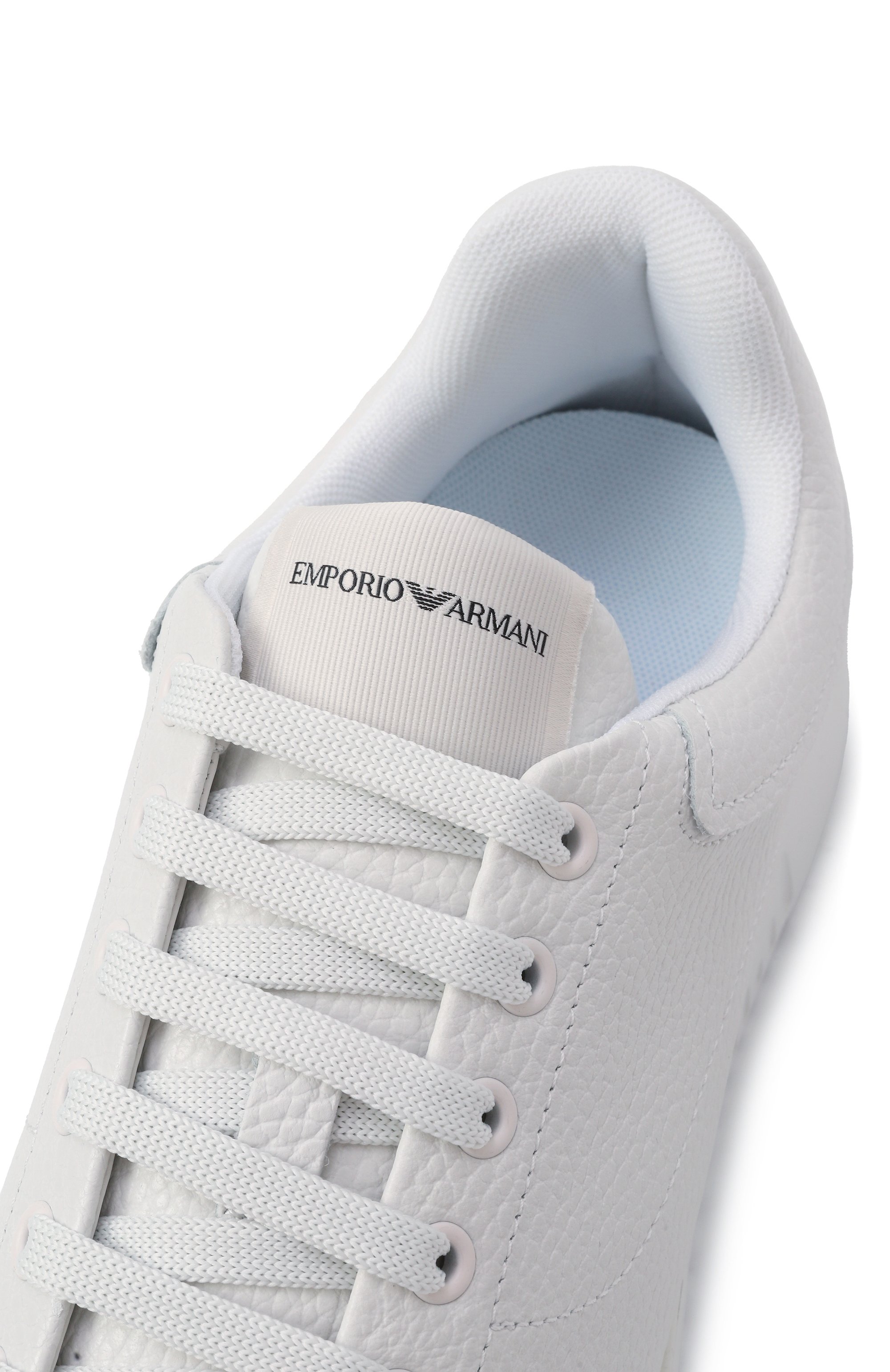 Кожаные кеды EMPORIO ARMANI, арт. X4X264/XF768, фото 7