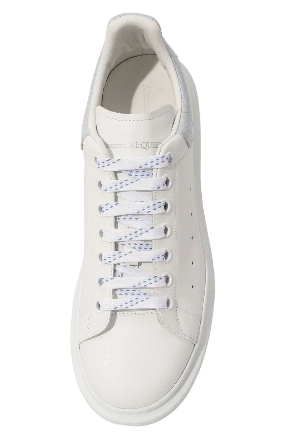 Кожаные кеды oversized ALEXANDER MCQUEEN, арт. 625162 WIBNG, фото 6