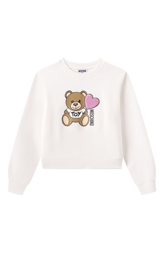 Хлопковый свитшот Moschino