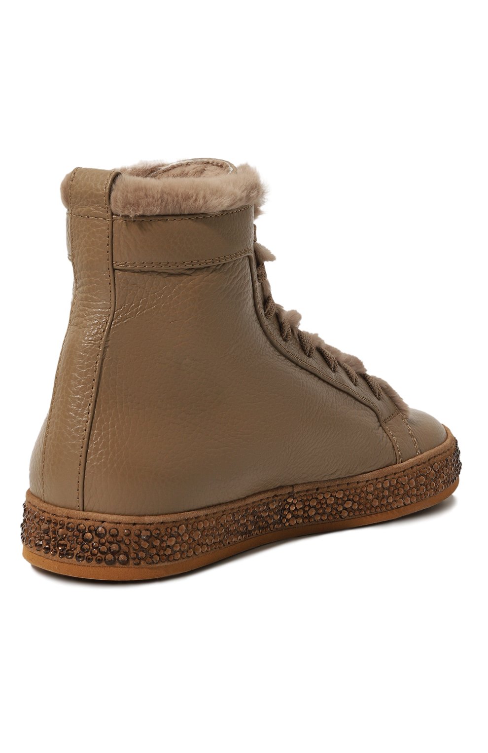 Кожаные кеды andrea LE SILLA, арт. 1623Y020M1LLBUK, фото 5