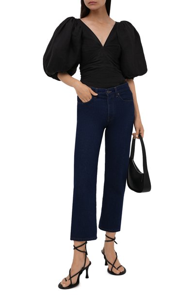 Кожаные босоножки PROENZA SCHOULER черного цвета по цене 72450 руб., арт. PS37003A/14000, фото 2 Кожаные босоножки PROENZA SCHOULER, арт. PS37003A/14000, фото 2