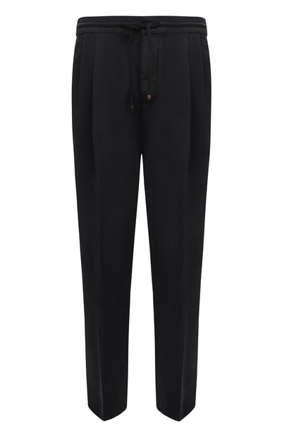 Мужские брюки изо льна и хлопка BRUNELLO CUCINELLI, арт. M291DE1710