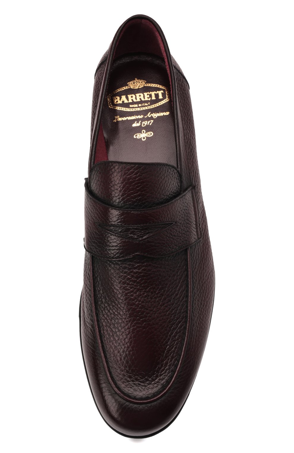 Кожаные пенни-лоферы BARRETT, арт. 171U064.29/CERV0 ASP0RTABILE, фото 6