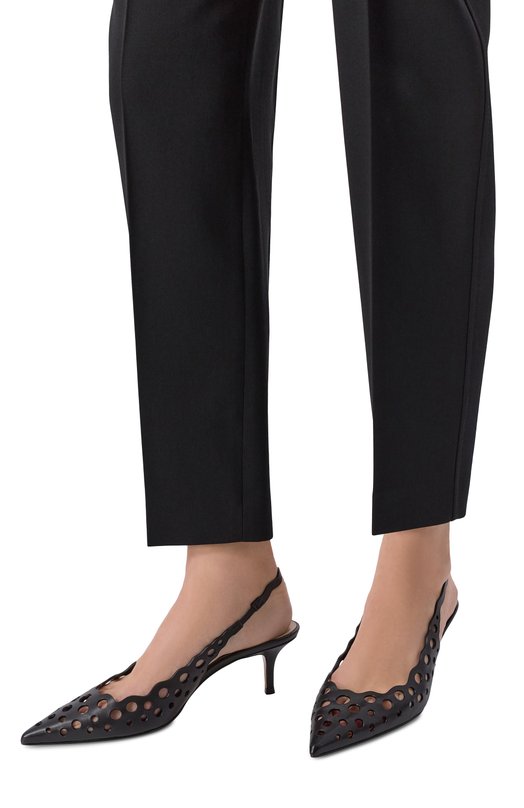 Кожаные туфли Gianvito Rossi G95607.55RIC.NXFNER0 Чёрный  G95607.55RIC.NXFNER0 Фото 2