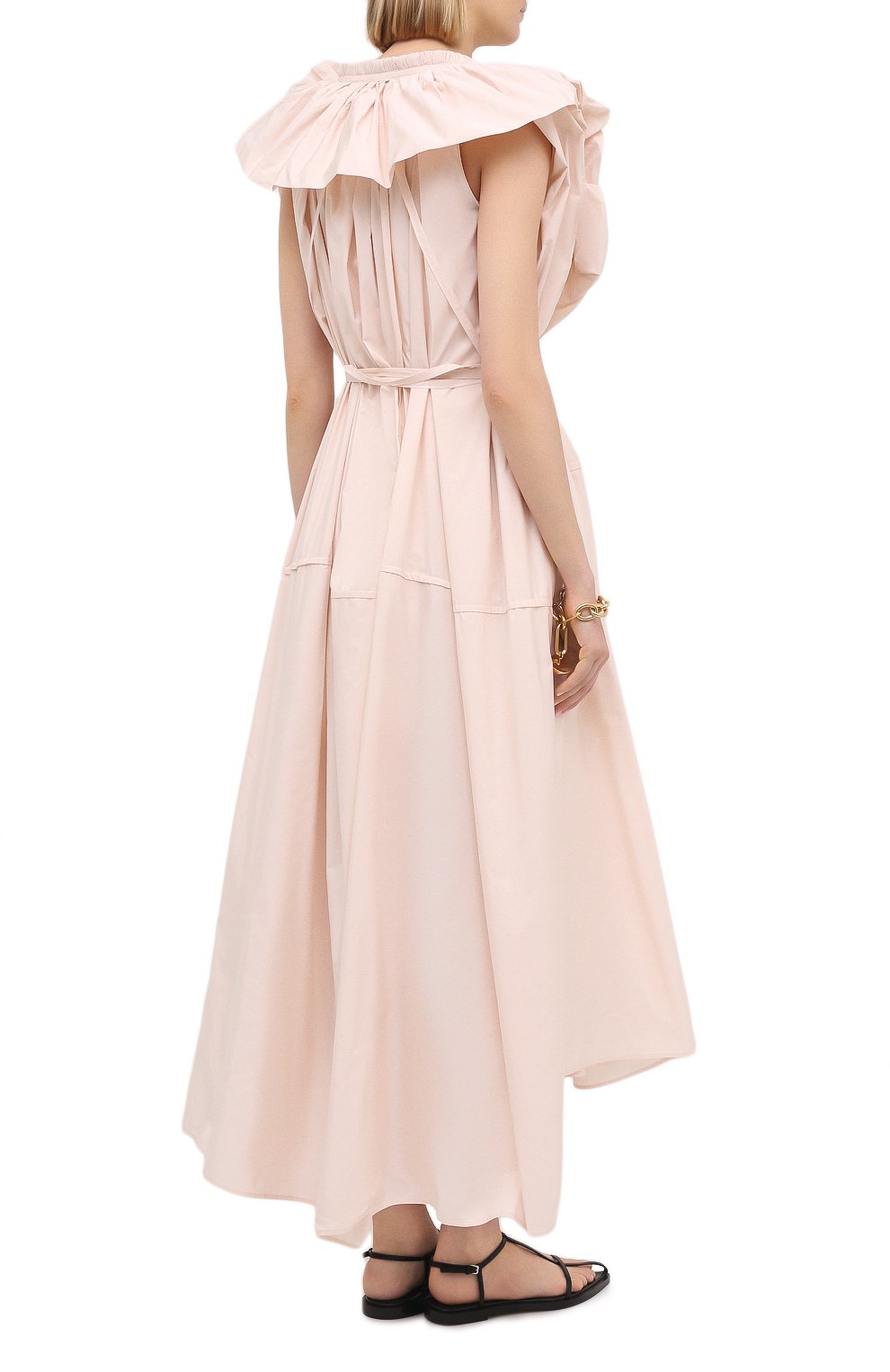 Платье JIL SANDER розового цвета по цене 159000 руб., арт. JSPS500306-WS442200, фото 4 Платье JIL SANDER, арт. JSPS500306-WS442200, фото 4
