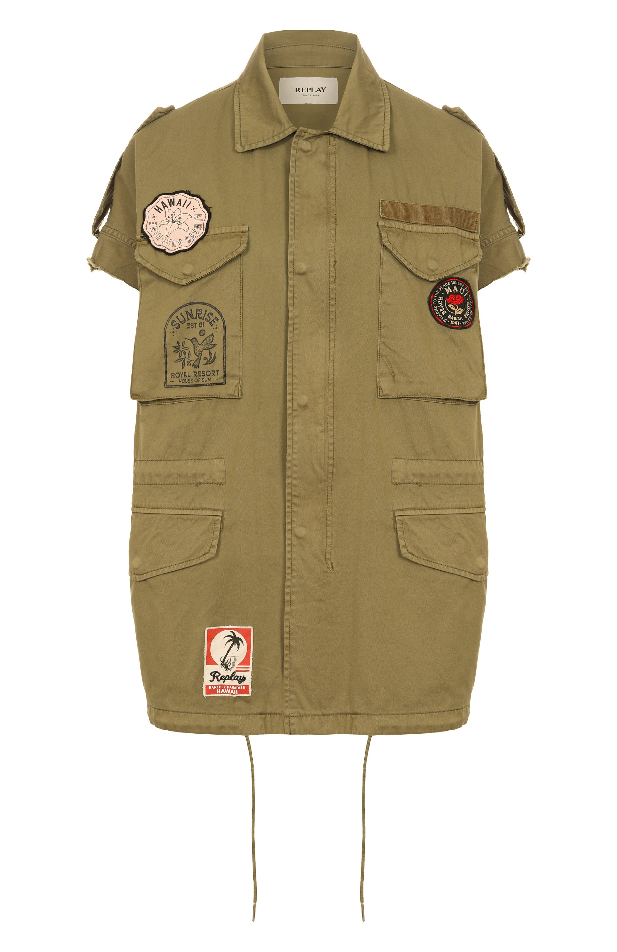 Хлопковый жилет REPLAY, арт. W2164 .000.84762G, фото 1