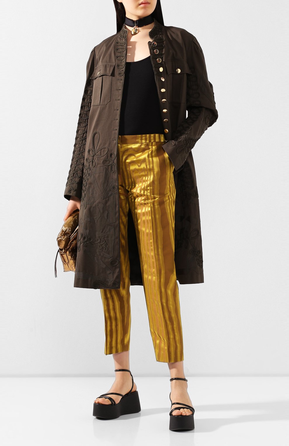 Хлопковый лонгслив DRIES VAN NOTEN, арт. 201-11128-9629, фото 2