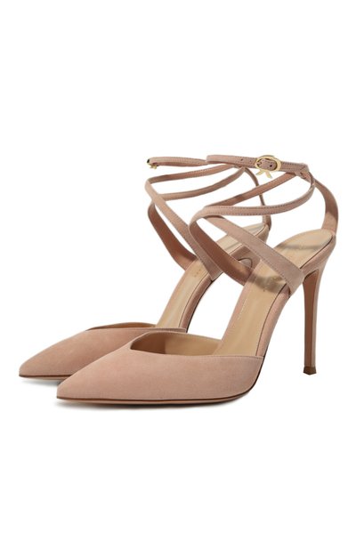 Замшевые туфли GIANVITO ROSSI, арт. G95353.15RIC.CAMPEAH, фото 1