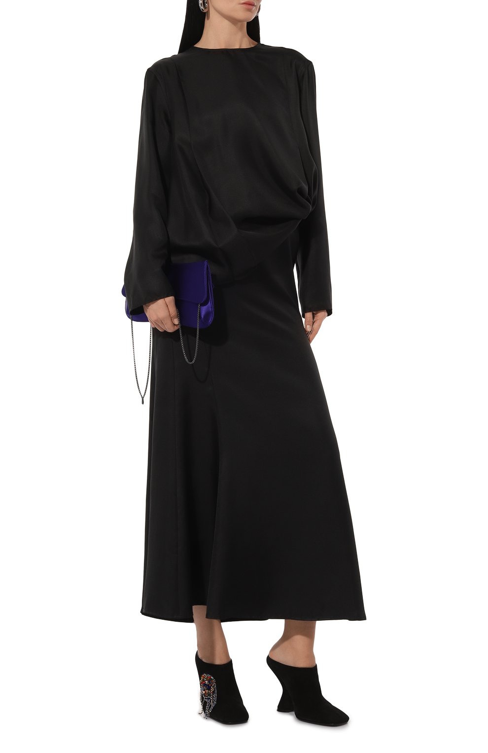 Замшевые мюли DRIES VAN NOTEN, арт. WS242-1418/132, фото 2