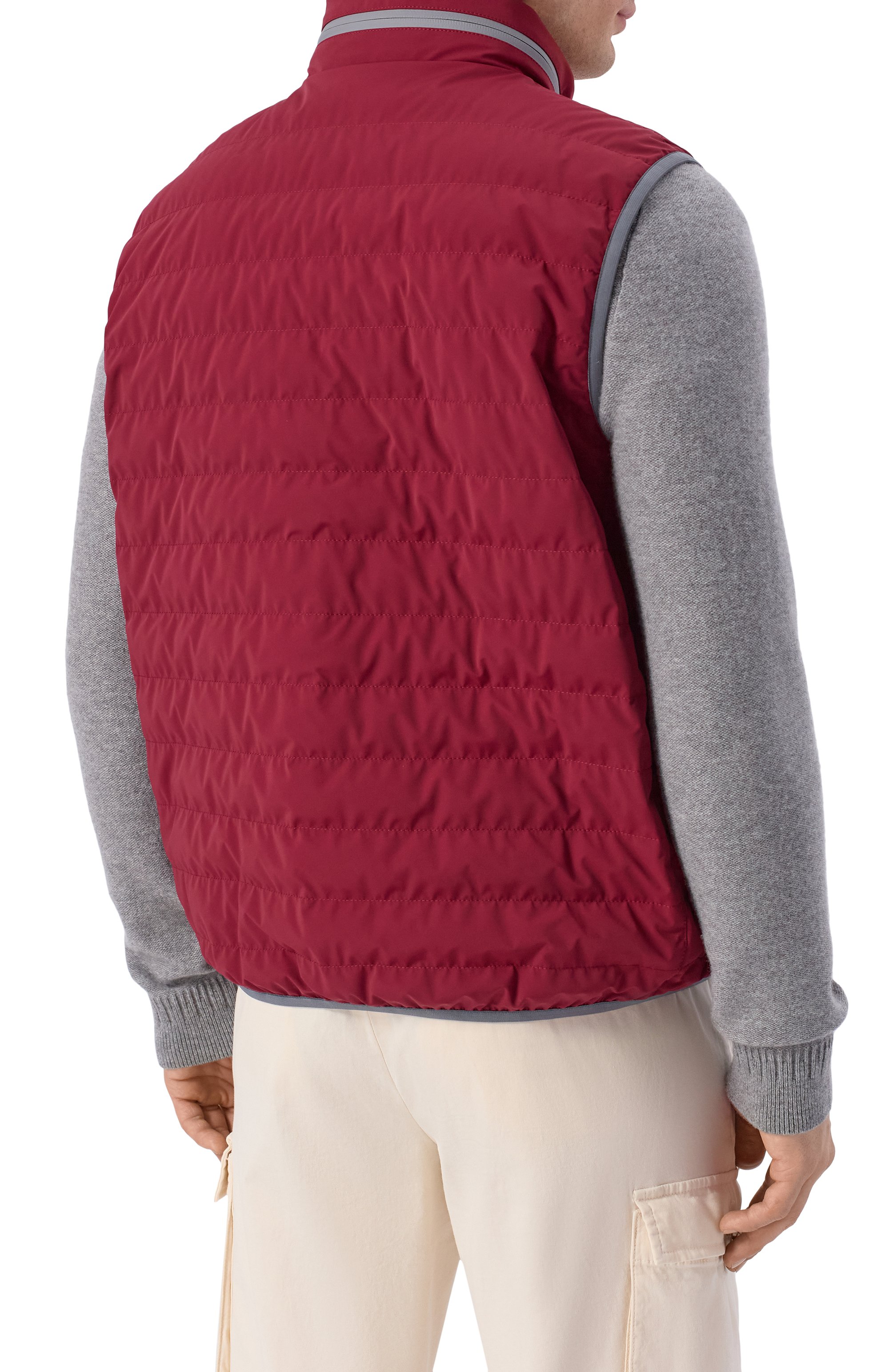 Пуховый жилет BRUNELLO CUCINELLI, арт. MM49A7460G, фото 4