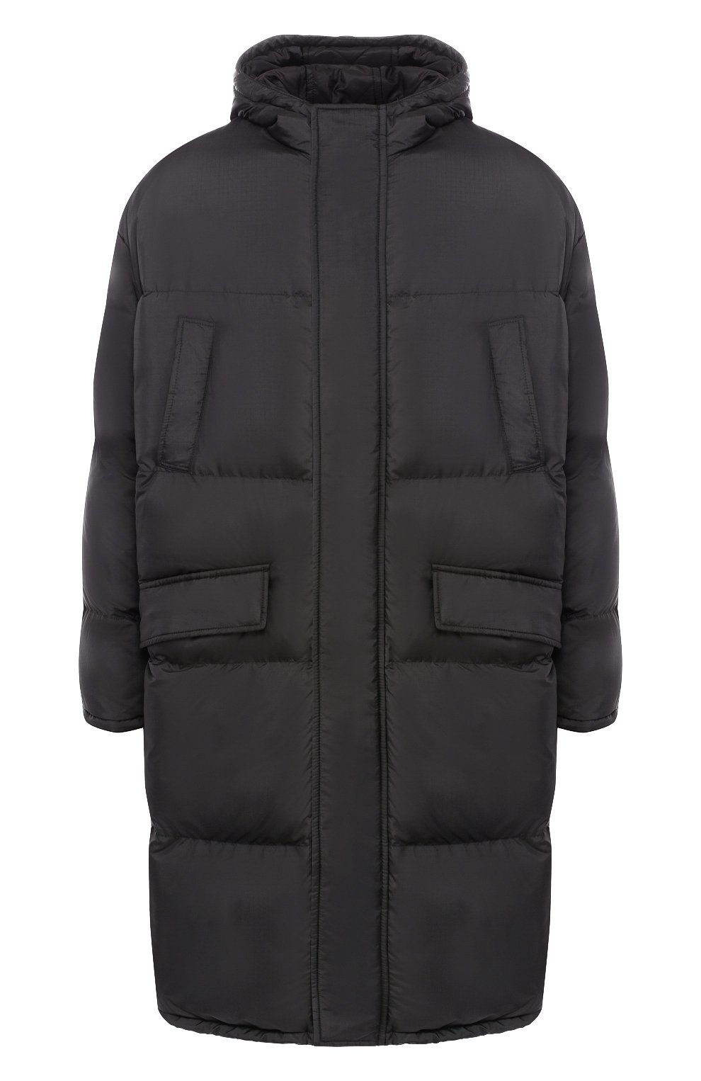 Пуховик PRADA черного цвета по цене 170000 руб., арт. SGN754-1PDN-F0002, фото 1 Пуховик PRADA, арт. SGN754-1PDN-F0002, фото 1