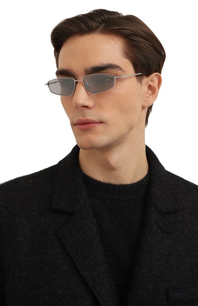 Солнцезащитные очки G.O.D. EYEWEAR, арт. TWENTY NINE SILVER W/GREY FLASH LENS, фото 3