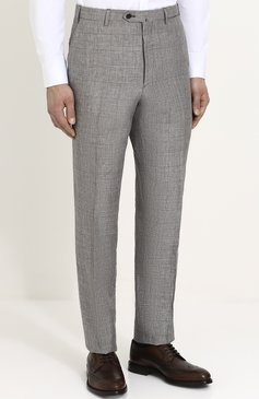 Костюм из смеси шерсти и льна с шелком BRIONI, арт. RA0J0L/P7AN5/BRUNIC0/2, фото 4