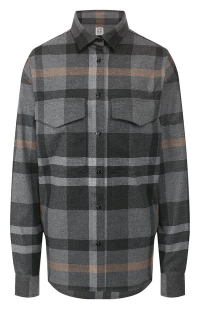 Женская рубашка TOTEME, арт. N0VELLA FLANELL 194-745-701