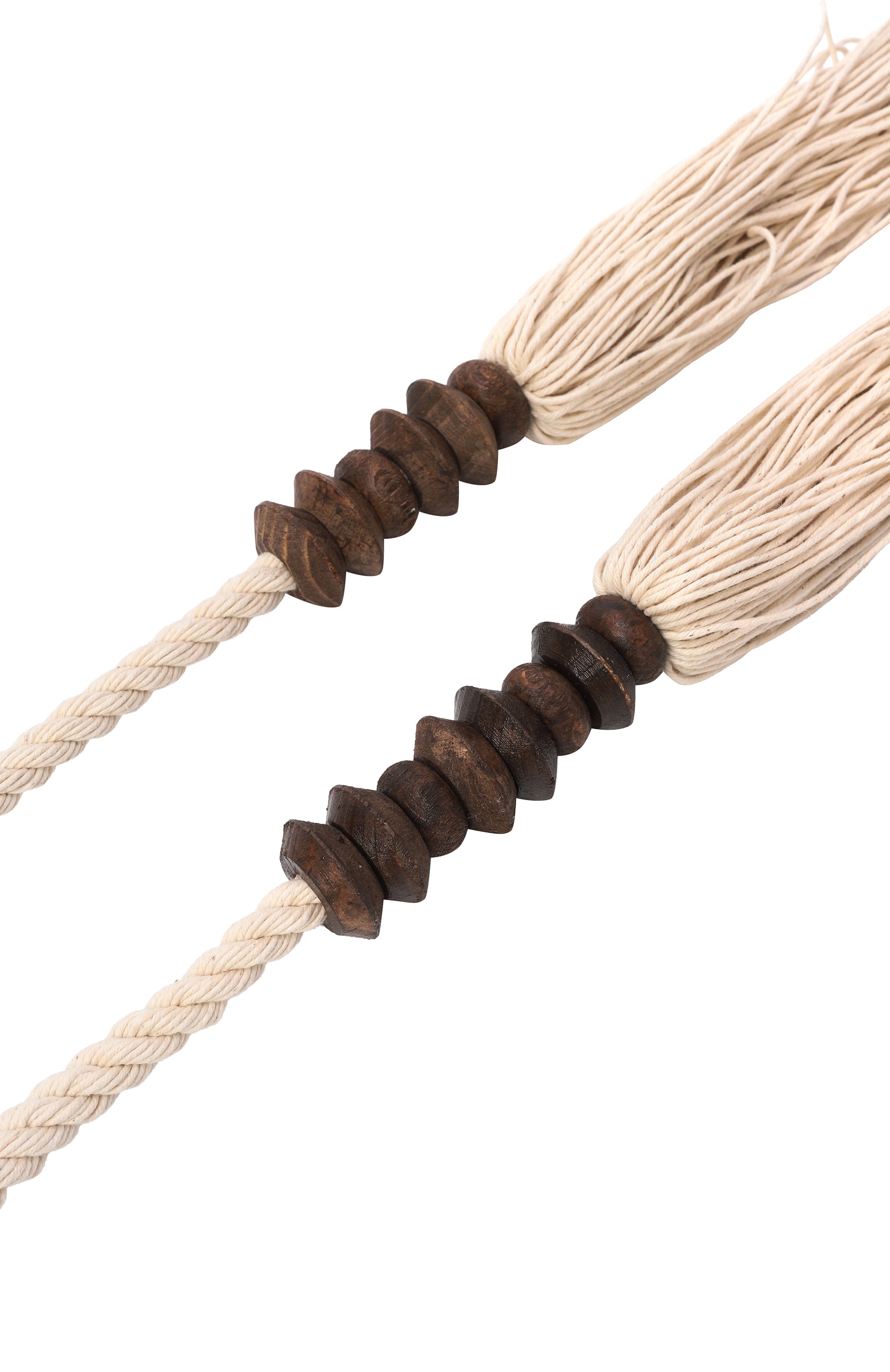 Текстильный пояс BALMAIN кремового цвета по цене 93250 руб., арт. GN0WJ228/TCRW, фото 3 Текстильный пояс BALMAIN, арт. GN0WJ228/TCRW, фото 3