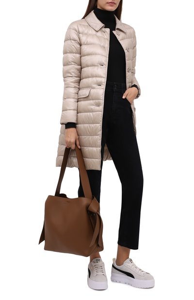 Пуховая куртка HERNO светло-бежевого цвета по цене 65350 руб., арт. PI1285D/12017, фото 2 Пуховая куртка HERNO, арт. PI1285D/12017, фото 2