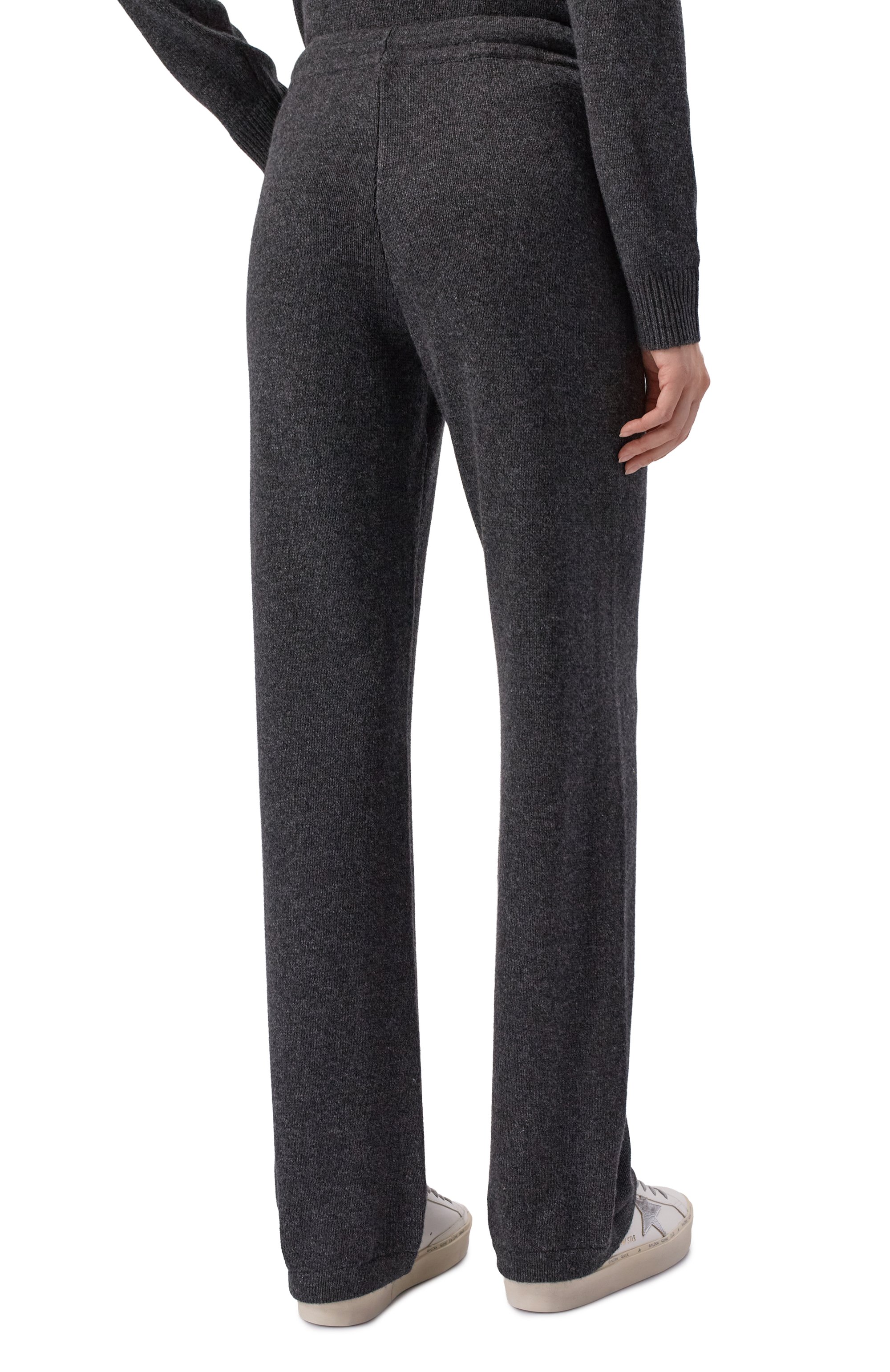 Брюки из кашемира и шерсти SPORTY AND RICH, арт. PA02764302GY11, фото 4