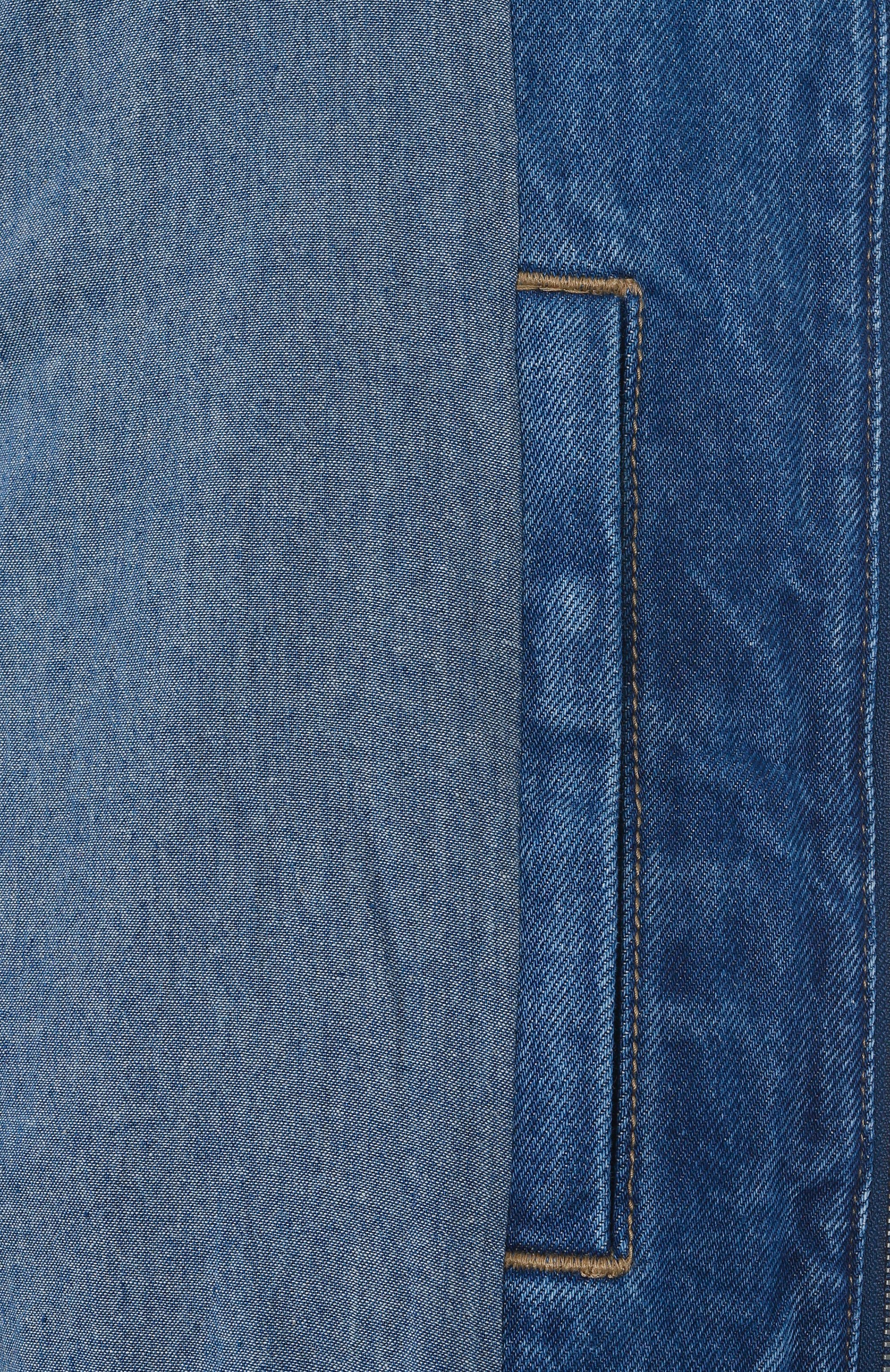 Джинсовый бомбер 12 STOREEZ, арт. 129647, фото 7