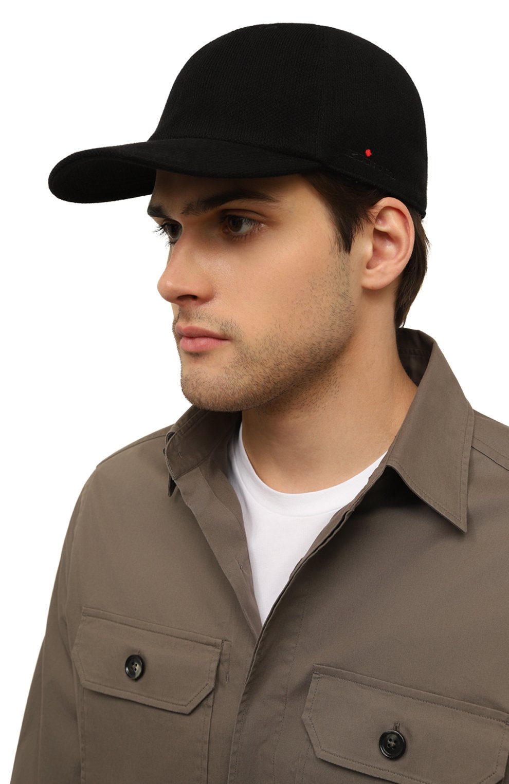 Хлопковая бейсболка KITON, арт. UCAPP25K0712D, фото 2