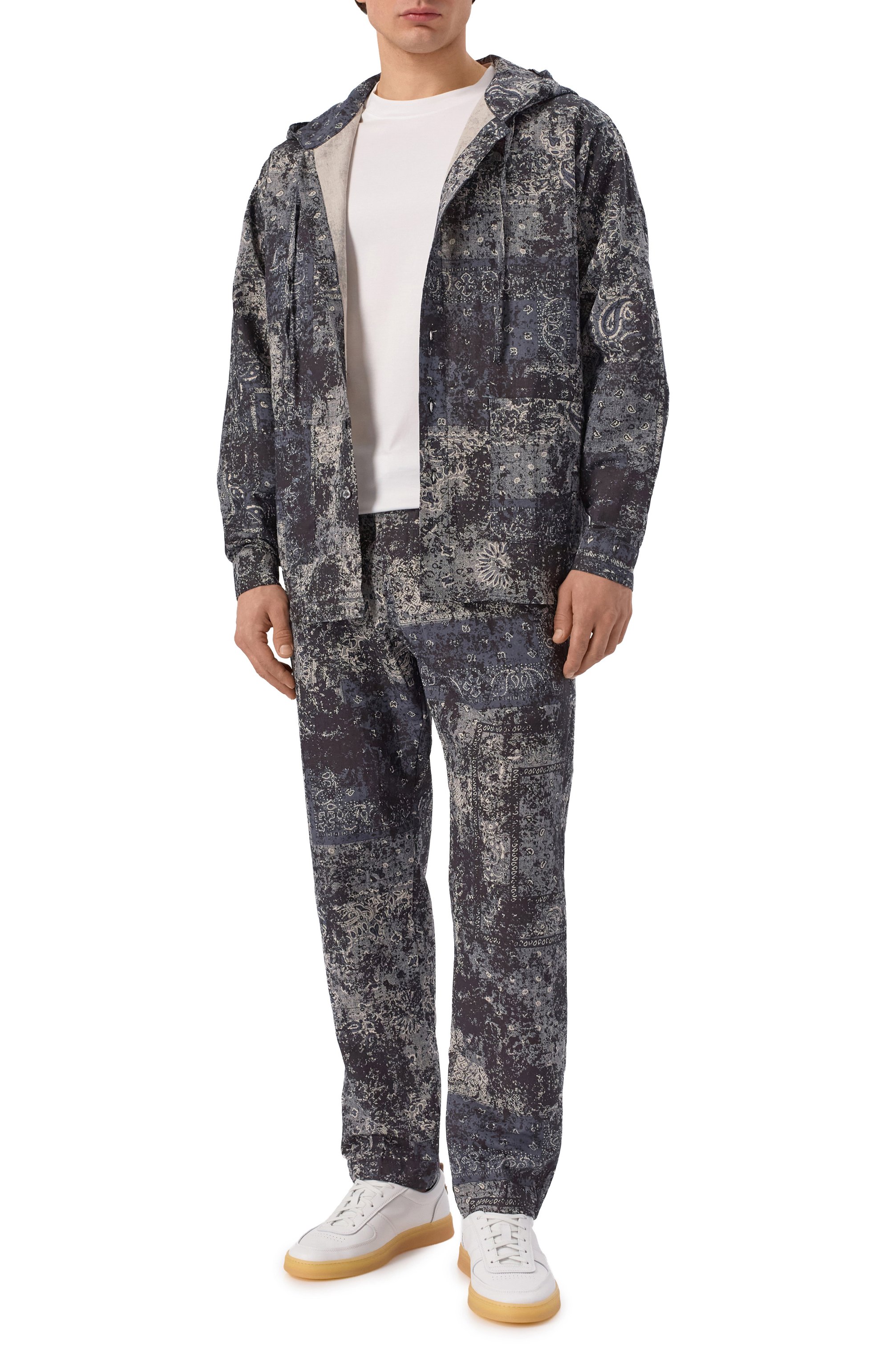 Хлопковые брюки WHITE SAND, арт. 26SU69/63, фото 2