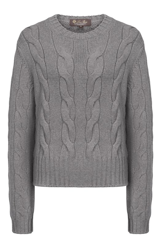 Кашемировый свитер Loro Piana FAN1644 Серый FAN1644