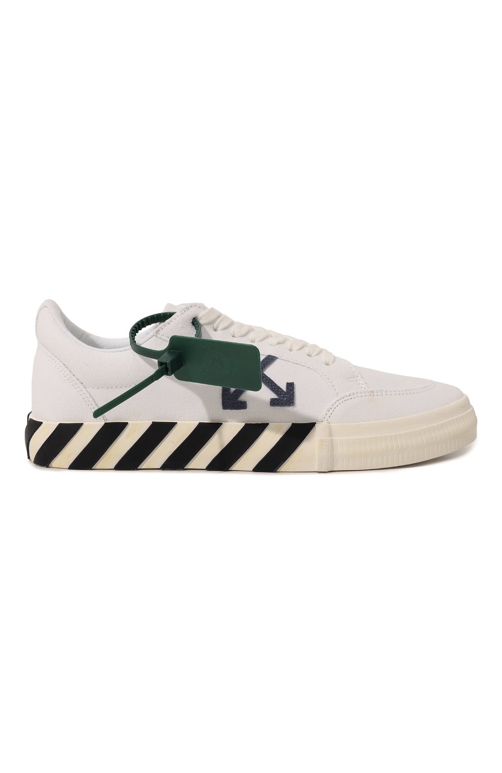 Текстильные кеды vulcanized OFF-WHITE, арт. 0MIA085S22FAB0010145, фото 7