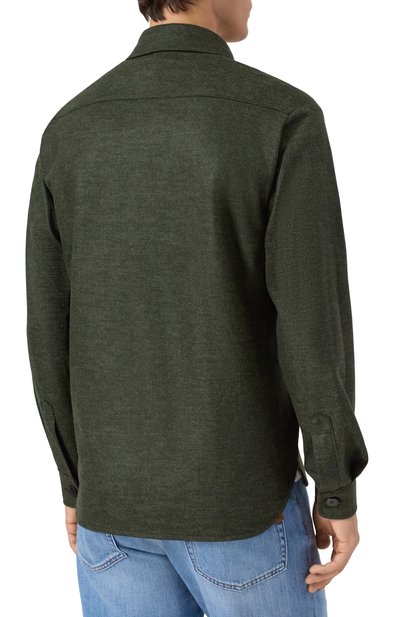 Шерстяная куртка-рубашка HARRIS WHARF LONDON, арт. CH9320MVA, фото 4