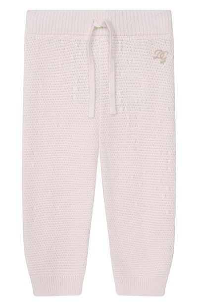 Джоггеры из хлопка и кашемира DOLCE & GABBANA, арт. L1KP12/JGMG8