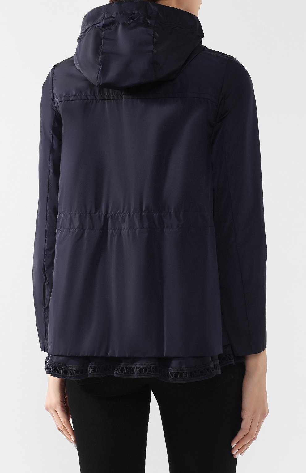 Куртка с капюшоном MONCLER темно-синего цвета по цене 66000 руб., арт. E1-093-46150-05-54155, фото 4 Куртка с капюшоном MONCLER, арт. E1-093-46150-05-54155, фото 4