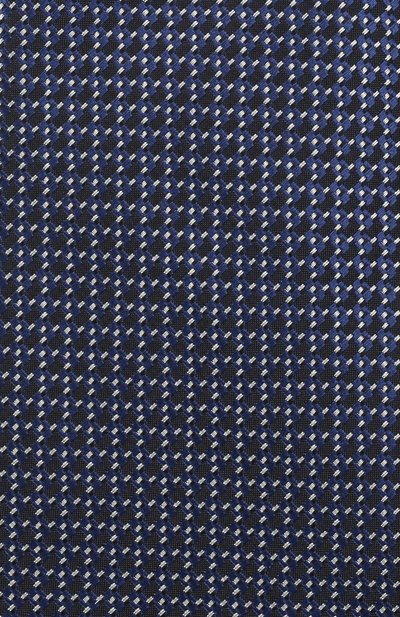 Шелковый галстук CANALI темно-синего цвета по цене 11500 руб., арт. 18/HJ03128, фото 3 Шелковый галстук CANALI, арт. 18/HJ03128, фото 3