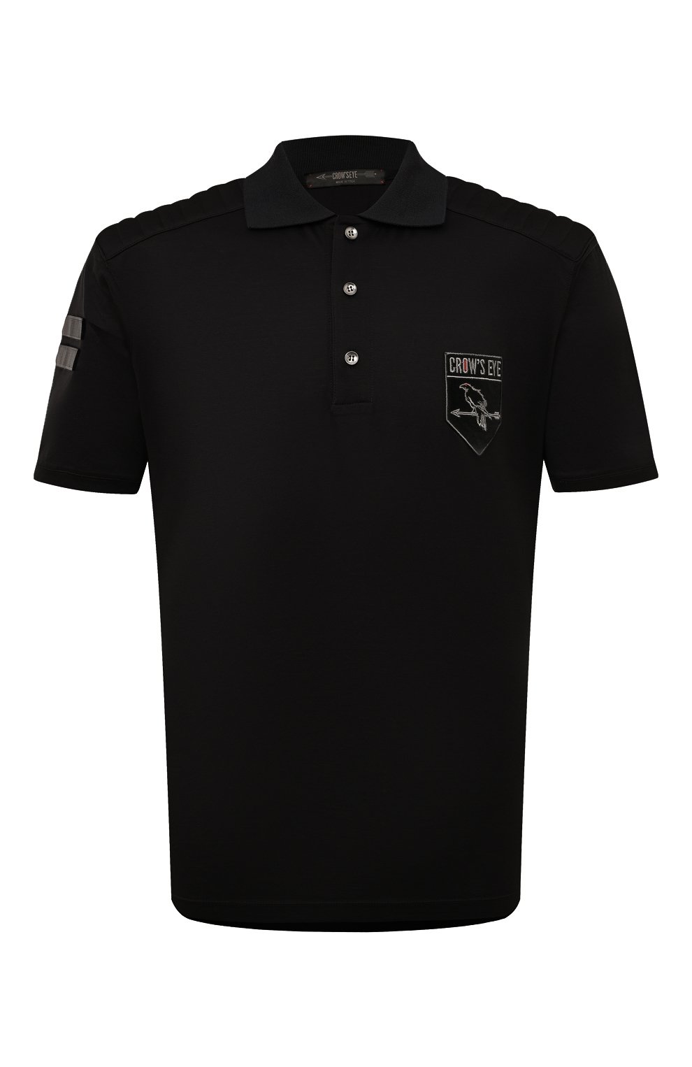 Хлопковое поло CROW’S EYE, арт. L.E. 1, фото 1