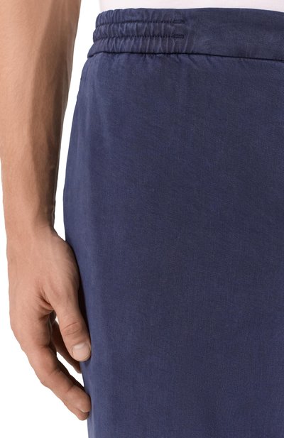 Брюки KITON темно-синего цвета по цене 115500 руб., арт. UPLACK0606F19/48, фото 5 Брюки KITON, арт. UPLACK0606F19/48, фото 5