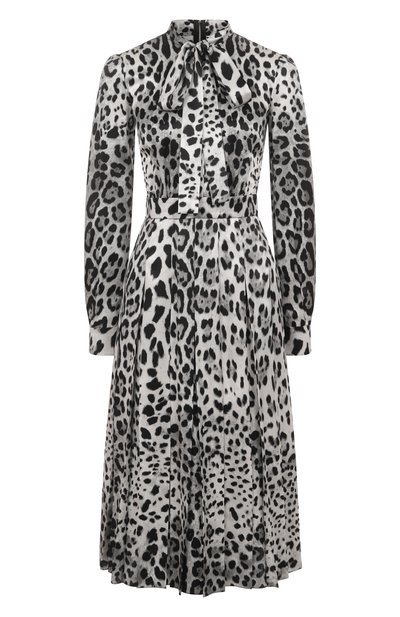 Женское атласное платье DOLCE & GABBANA, арт. F6JQUT/FS1GT