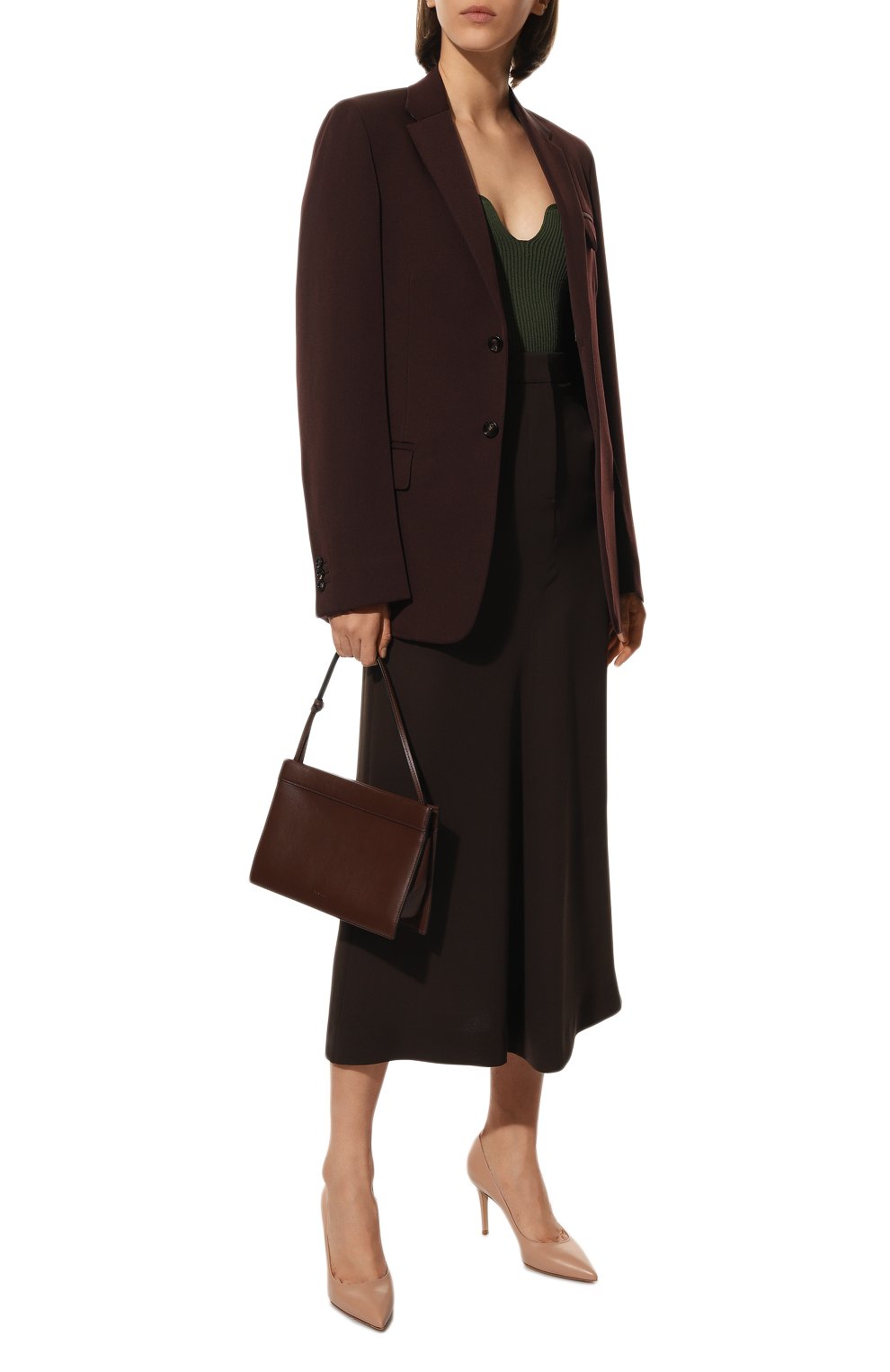 Кожаные туфли gianvito 85 GIANVITO ROSSI, арт. G24580.85RIC.VITPEAH, фото 2