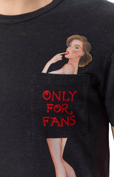 Льняная футболка MC2 SAINT BARTH, арт. STBM ECSTASEA/02886H, фото 5