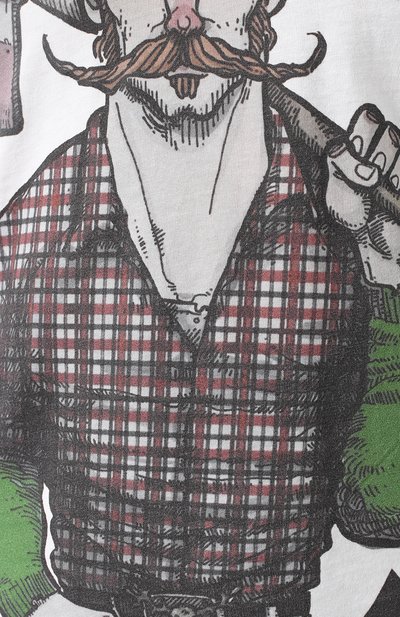 Хлопковая футболка BISIBIGLIO, арт. LUMBERJACK, фото 5