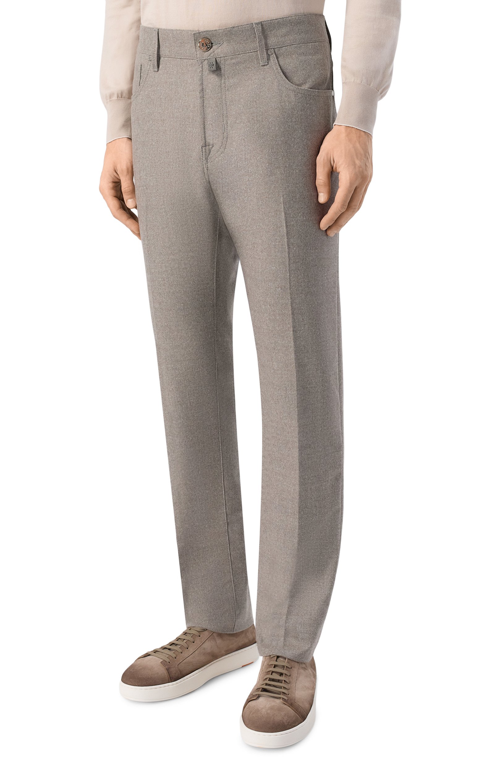 Шерстяные брюки JACOB COHEN, арт. JUM_QW009 01C S4381 RW, фото 3