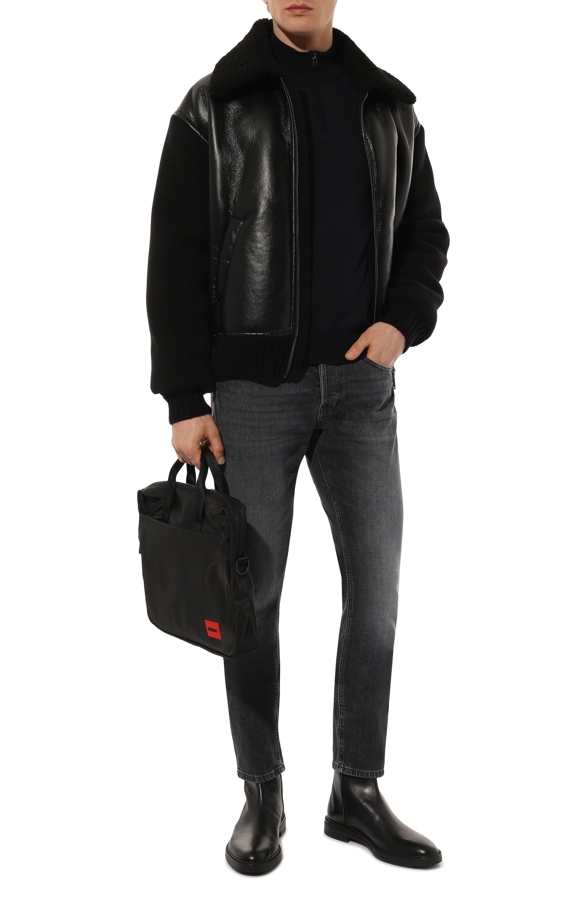 Шерстяной джемпер BOSS, арт. 50528300, фото 2