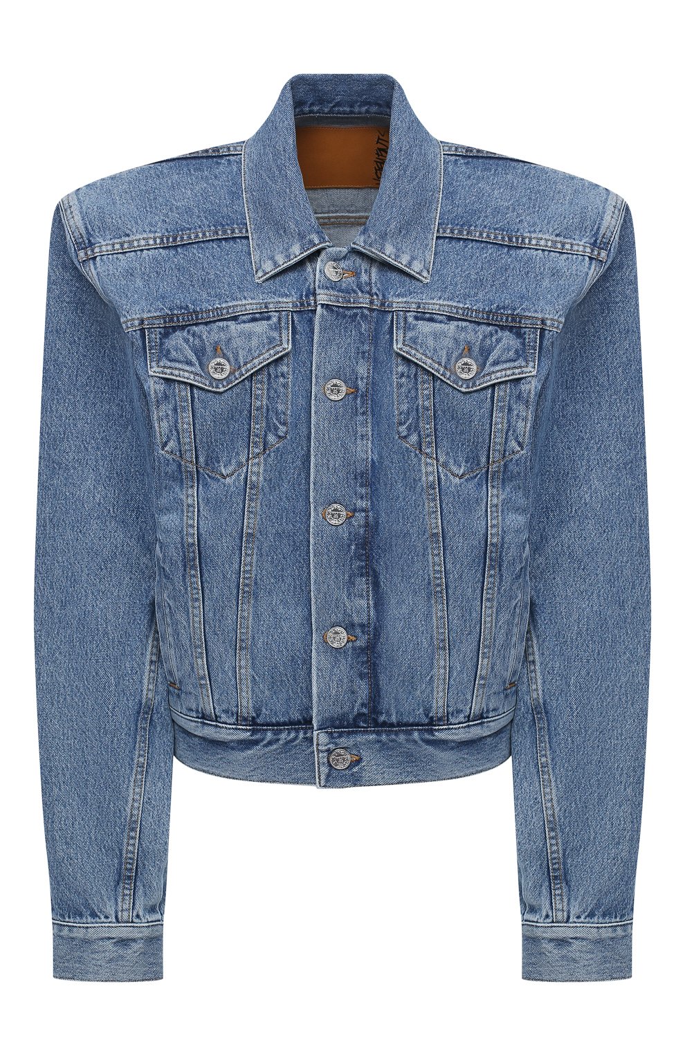 Джинсовая куртка VETEMENTS, арт. WAH21JA073 2803/MEDIUM BLUE, фото 1