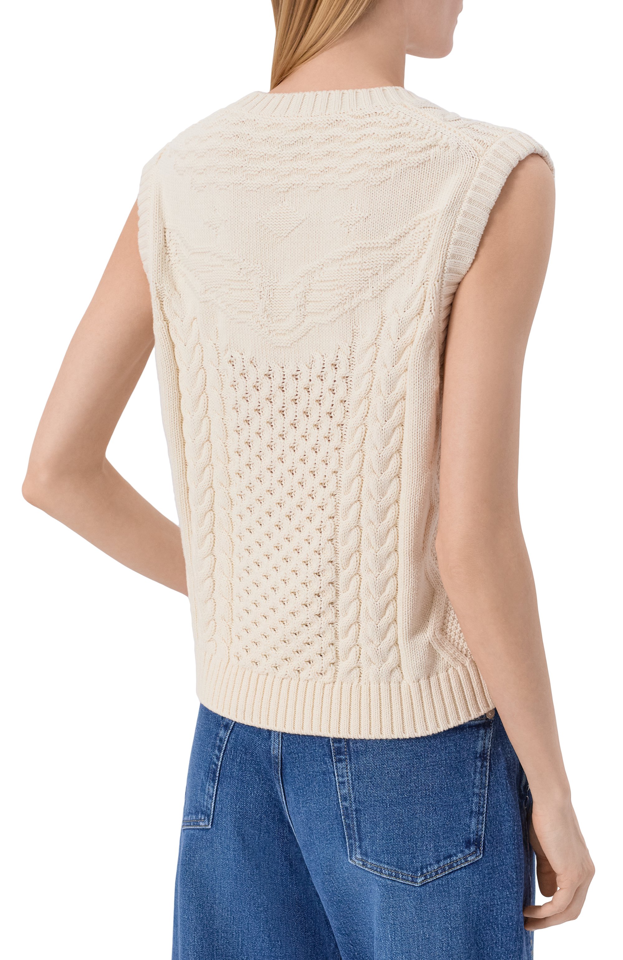 Жилет из хлопка и шерсти ZADIG AND VOLTAIRE, арт. KWCA01685, фото 4