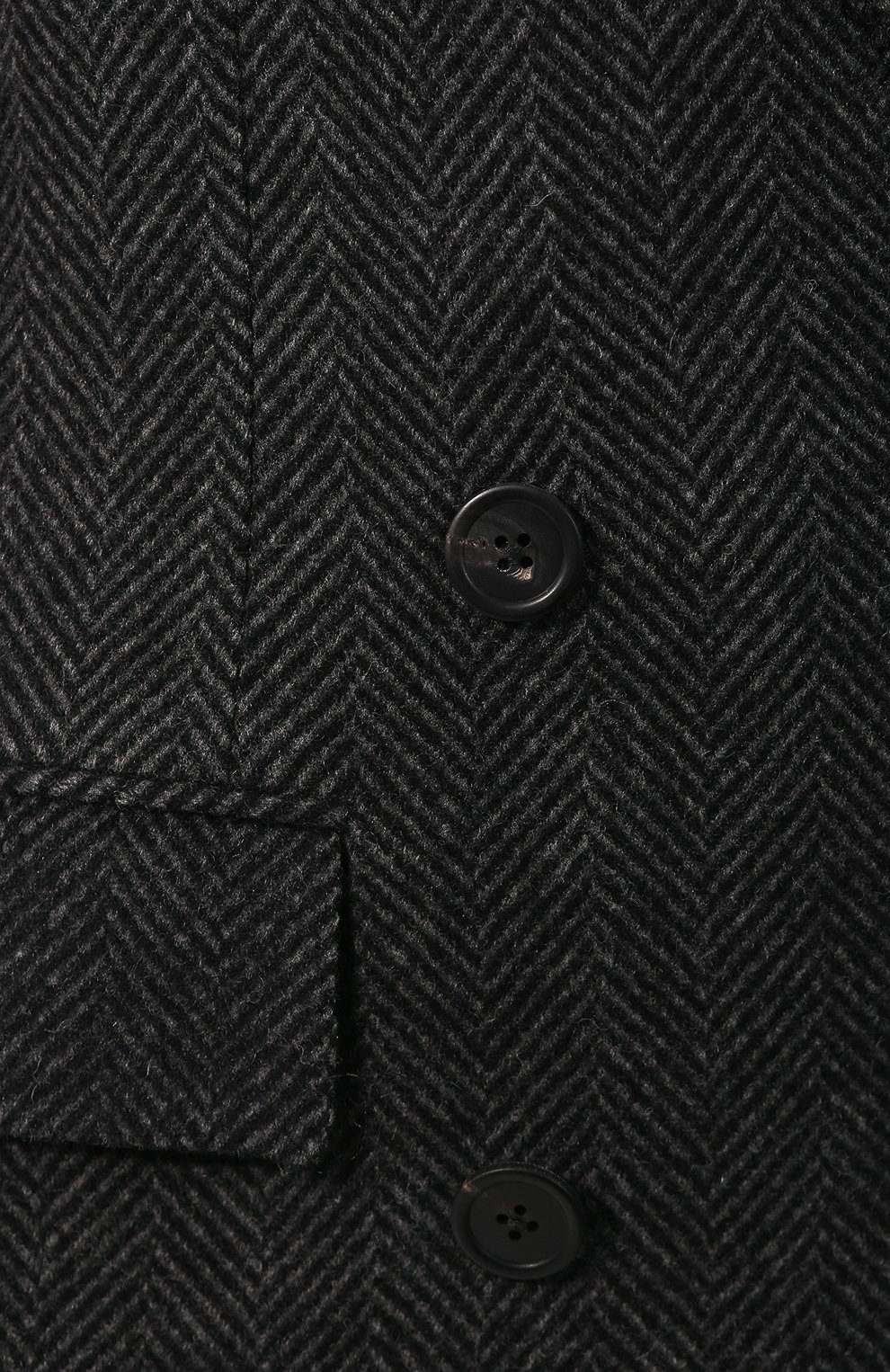 Шерстяное пальто ANN DEMEULEMEESTER черного цвета по цене 103000 руб., арт. 1902-1102-P-197-099, фото 5 Шерстяное пальто ANN DEMEULEMEESTER, арт. 1902-1102-P-197-099, фото 5