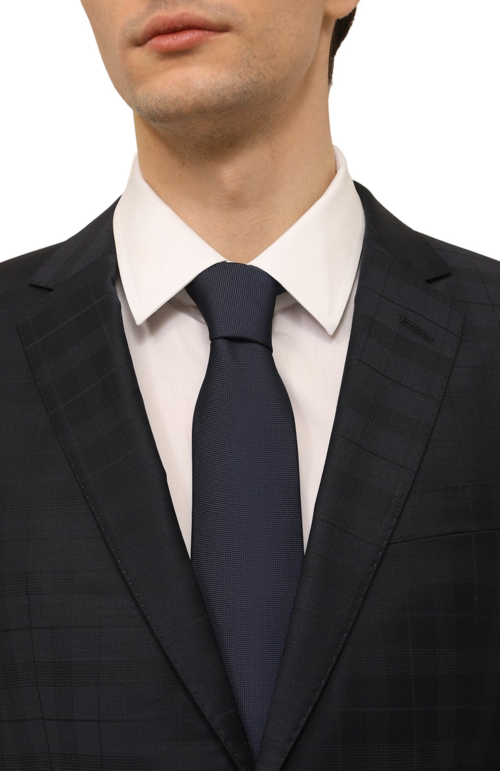 Шелковый галстук CORNELIANI, арт. 91U306-3120302, фото 2