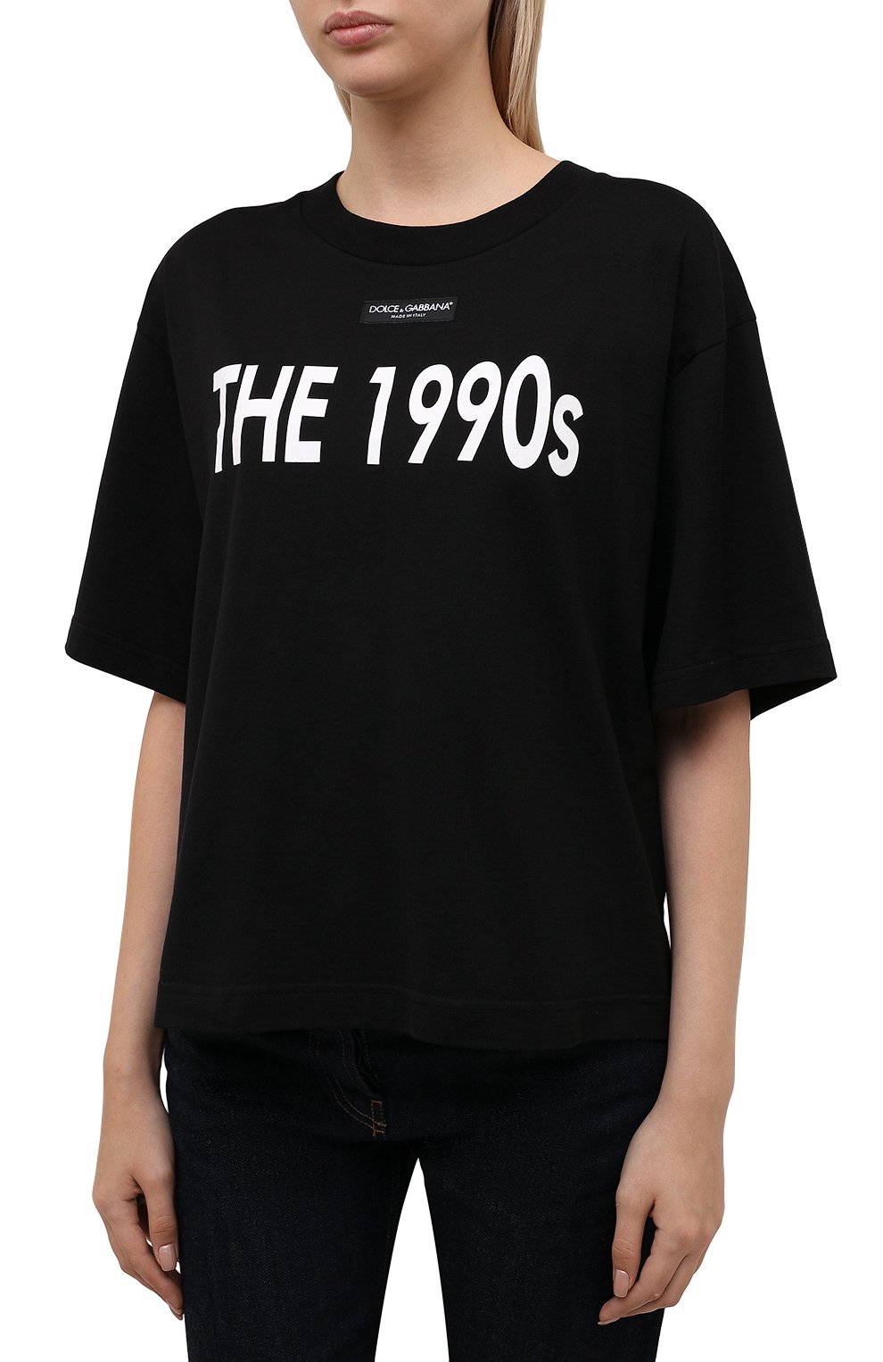 Хлопковая футболка DOLCE & GABBANA, арт. F8048T/G7BG0, фото 3