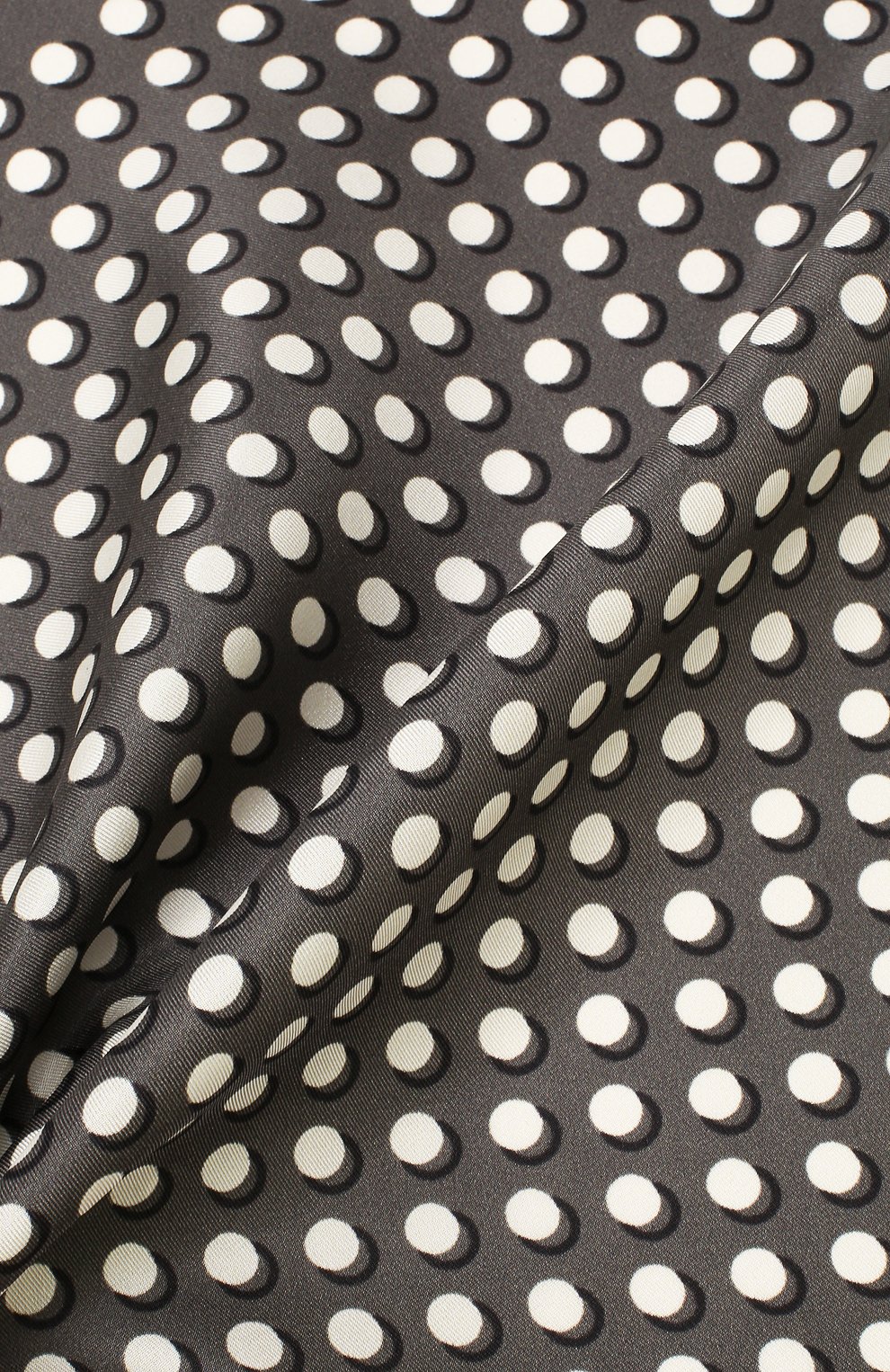 Шелковый платок TOM FORD серого цвета по цене 19750 руб., арт. 6TF96/TF312, фото 2 Шелковый платок TOM FORD, арт. 6TF96/TF312, фото 2