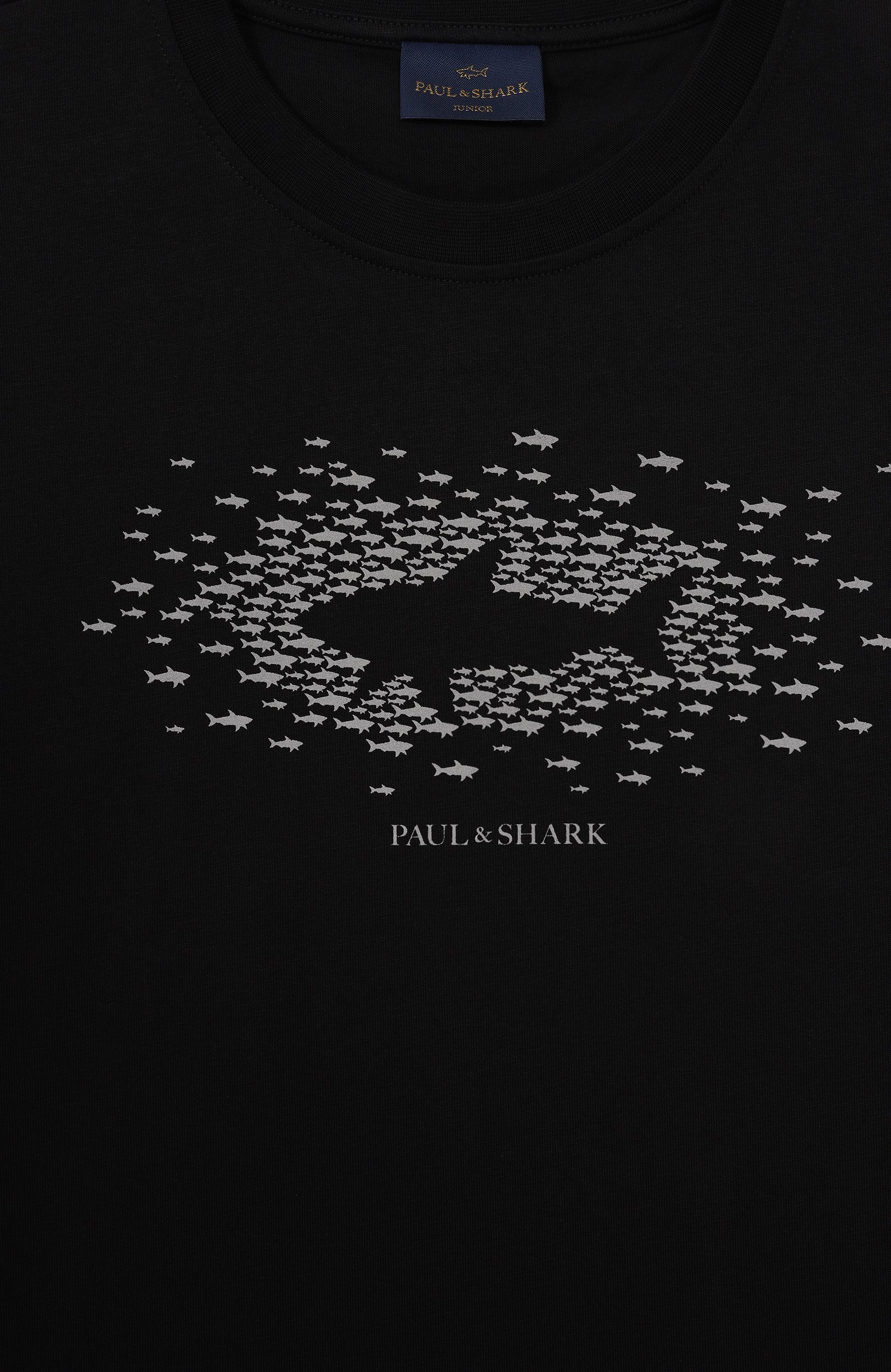 Хлопковая футболка PAUL & SHARK JUNIOR, арт. WTM00G/LAA02, фото 3