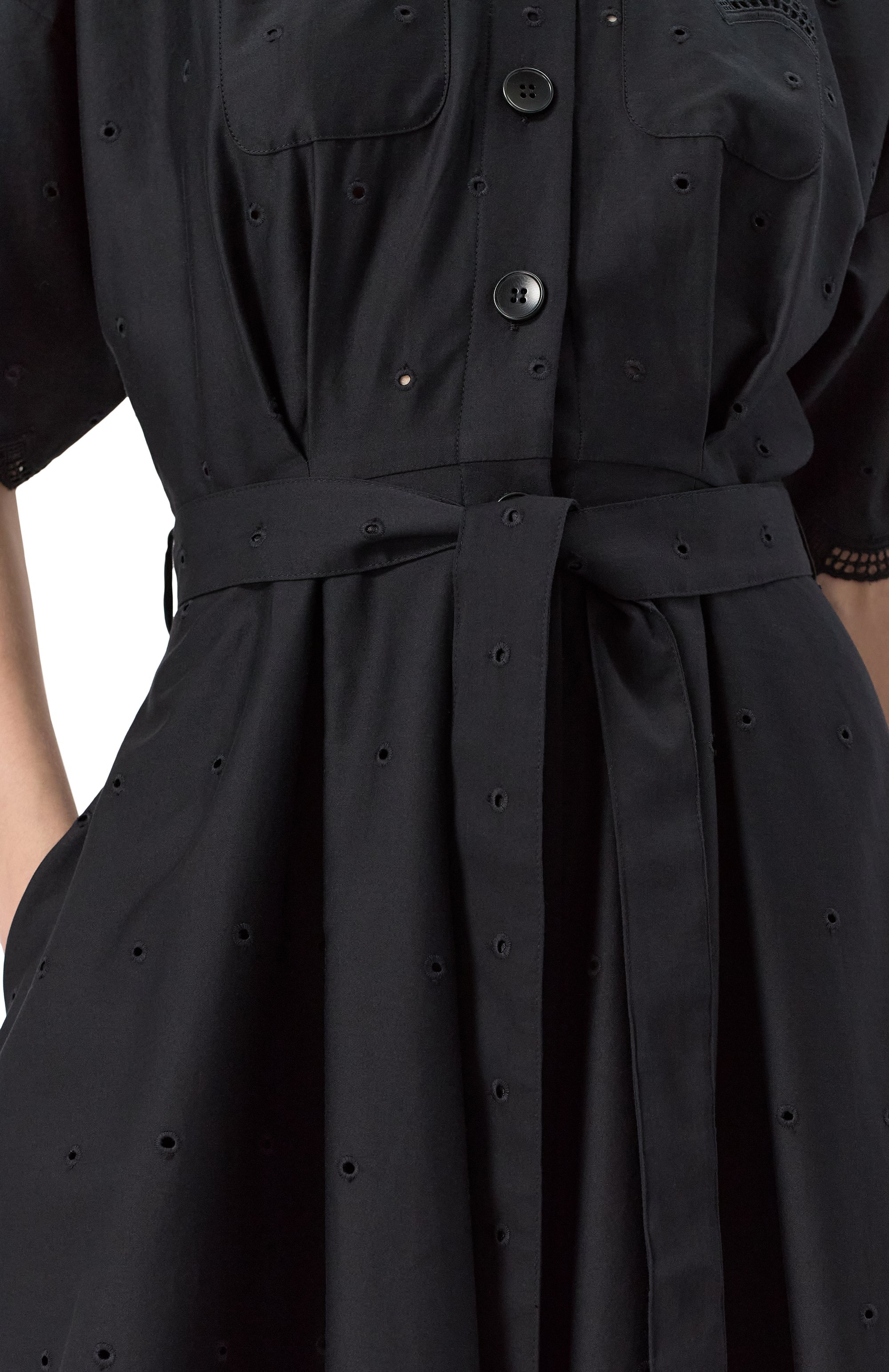 Хлопковое платье VIKA GAZINSKAYA, арт. SS25-13234, фото 5